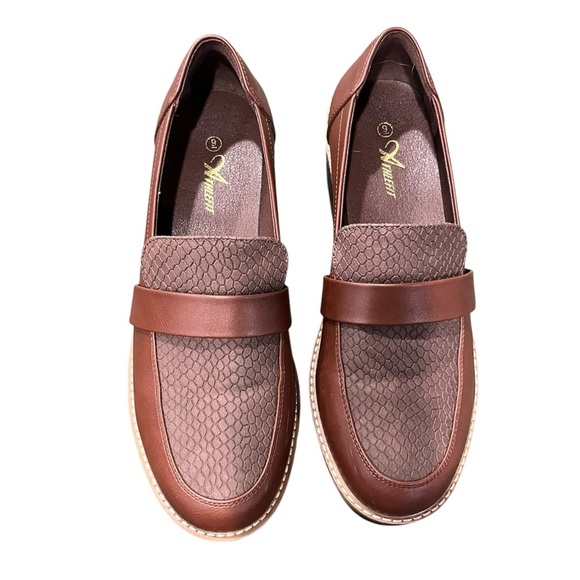 Athlefit Platform Penny Loafers - Womens Size 9 - Picture 2 of 7